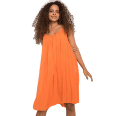 Och Bella Dámske šaty bez ramienok Polinne OCH BELLA orange TW-SK-BI-81541.31_372657 M
