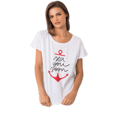 FANCY Dámske tričko s potlačou SILVA white FA-TS-7196.74P_367579 Univerzálne
