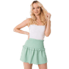 Dámska mini sukňa zelená Joanna OCH BELLA mint TW-SD-BI-26716.47_367728 S