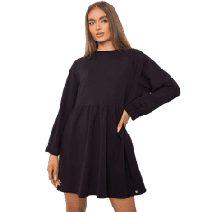 BASIC FEEL GOOD Dámske šaty s dlhým rukávom BELLEVUE black RV-SK-7247.15P_379190 S-M