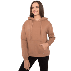 BASIC FEEL GOOD Dámska mikina GEORGIE hnedá RV-BL-7306.41_381160 L-XL