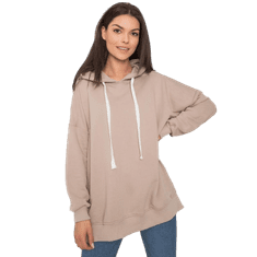 BASIC FEEL GOOD Dámska mikina CLEVELAND beige RV-BL-7190.38X_379465 S-M