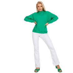 BASIC FEEL GOOD Dámska mikina TWIST zelená RV-BL-5185.73P_384188 L-XL