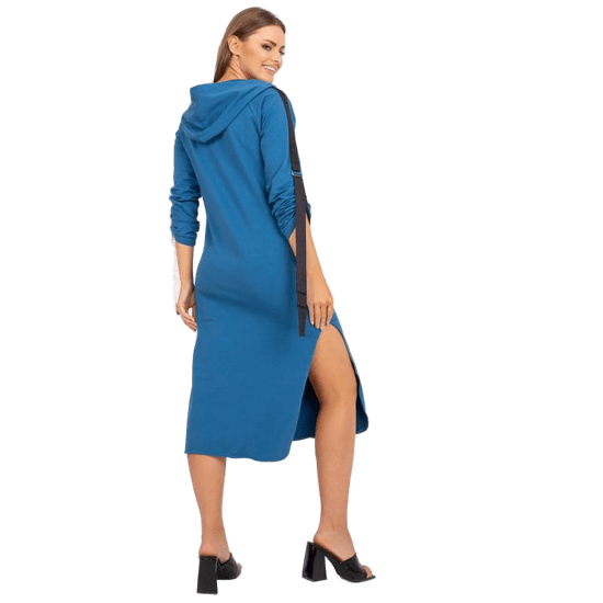 Ex moda Dámska mikina s dlhým rukávom a kapucňou LOLA dark blue EM-BL-556.30_384564 S