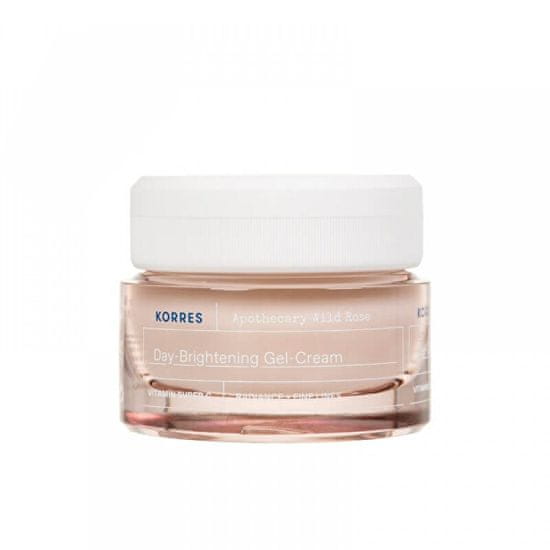 Korres Denný rozjasňujúci gélový krém Wild Rose (Day-Brightening Gel-Cream) 40 ml