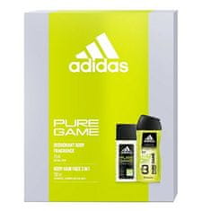 Adidas Pure Game - deodorant s rozprašovačem 75 ml + sprchový gel 250 ml