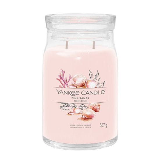 Yankee Candle Aromatická sviečka Signature sklo veľké Pink Sands 567 g