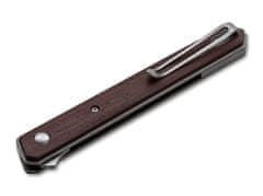 Böker Plus 01BO168 Kwaiken Air Cocobolo Brown vreckový nôž 9 cm, drevo Cocobolo, hnedá