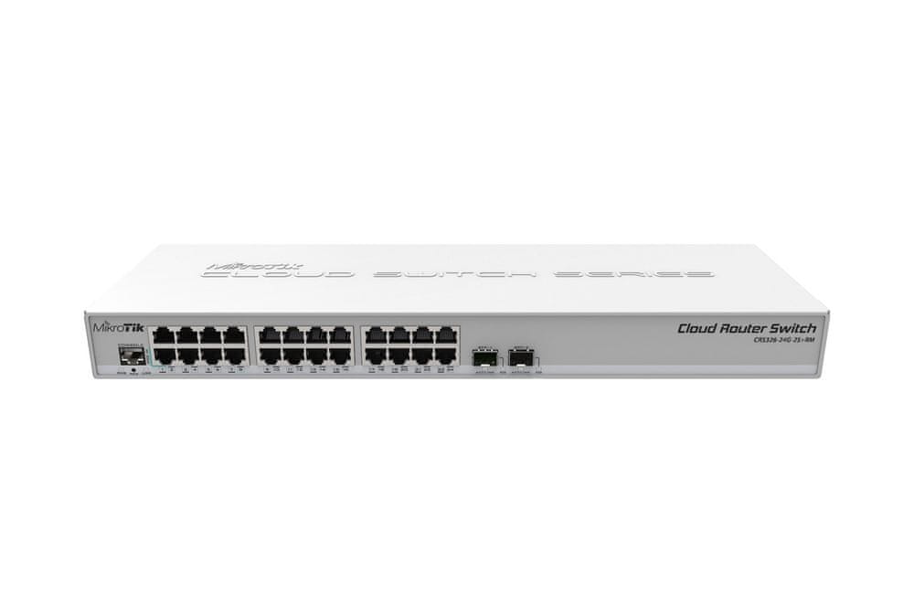 shumee MikroTik CRS326-24G-2S+RM Switch 24x RJ45 1000Mbps