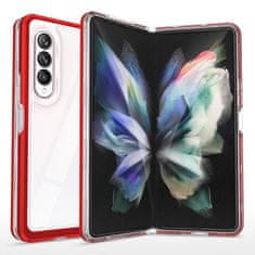 IZMAEL Hybridné puzdro 3 v 1 pre Samsung Galaxy Z Fold 4 - Červená KP24588