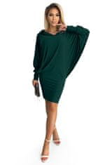 Numoco Dámske šaty 400-1 + Nadkolienky Gatta Calzino Strech, zelená, S/M