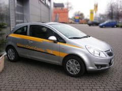 Rider Bočné lišty dverí Opel Corsa D 3dver. 2006-2014