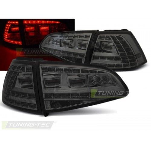 TUNING TEC Zadné svetlá VW GOLF 7 2013-2017 dymové LED GTI LOOK SEQ