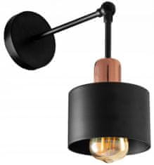 Tutumi Nástenná lampa KINKIET CALI 1W BLACK