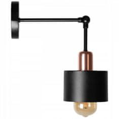 Tutumi Nástenná lampa KINKIET CALI 1W BLACK