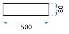 Tutumi Stropné svietidlo PLAFON 50 cm APP644-4C čierne