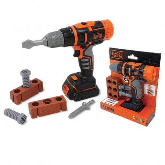 Smoby Black&Decker elektrická vŕtačka