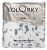 KOLORKY DELUXE VELVET - Bodky - XL (12-16 kg) - 17 ks- jednorazové eko plienky