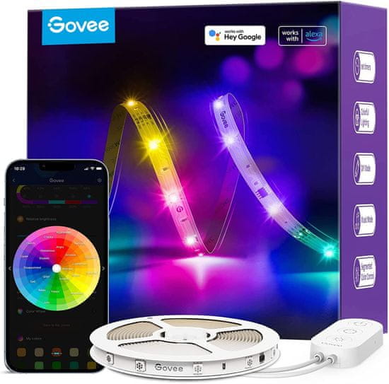 Govee WiFi RGBIC Smart PRO LED pásik 5m