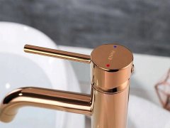 REA Batéria umývadlová vysoká Lungo Rose Gold REA-B6321 - Rea