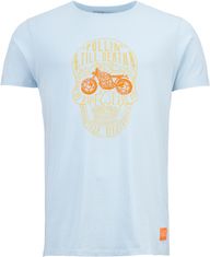 Pull-in tričko MOTOR modro-oranžové S