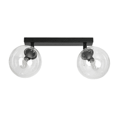 shumee TOFI 2 BL TRANSPARENT 776/2 stropný strop nastaviteľný pásik sklenené tienidlá bodové BALLS