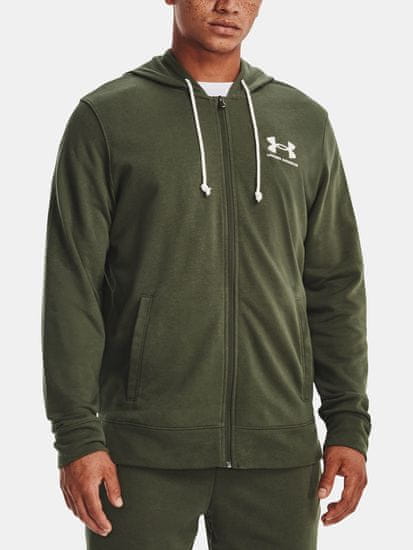Under Armour Mikina UA Rival Terry LC FZ-GRN