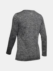 Under Armour Tričko Tech LS Crew Twist-BLK SM