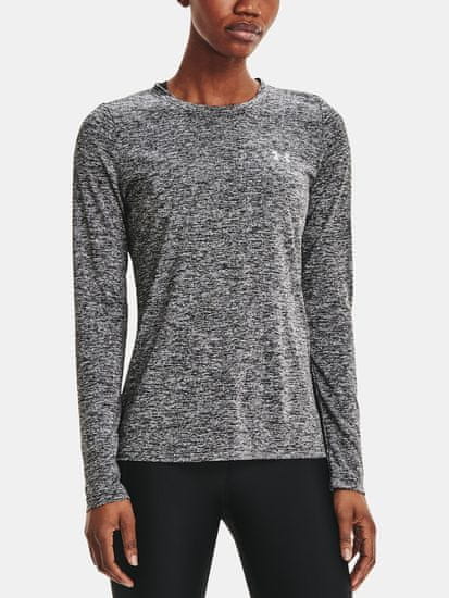 Under Armour Tričko Tech LS Crew Twist-BLK