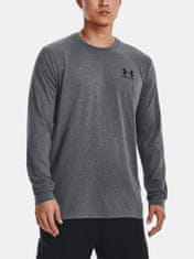 Under Armour Tričko UA SPORTSTYLE LEFT CHEST LS-GRY LG