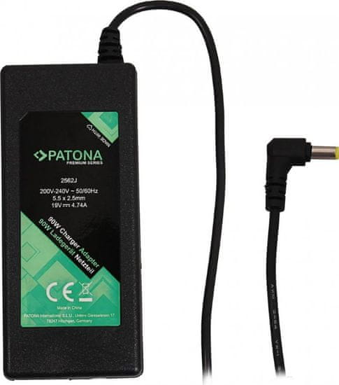 PATONA napájací adaptér k ntb/ 19V/4,74A 90W/ konektor 5,5x2,5mm/ ACER PREMIUM