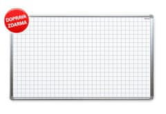 Allboards Magnetická tabule 150 x 100 čtverce ALLboards PREMIUM PL71510KR