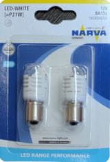 Narva LED P21 White 12V BA15S-blister 2ks RANGE PERFORMANCE