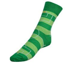 Ponožky Futbal 2 - 43-46 - zelená