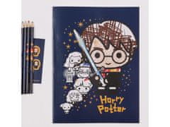 sarcia.eu Harry Potter Papiernický set na omaľovánky/omaľovánky, nálepky + pastelky