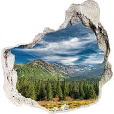 Wallmuralia.sk Diera 3D fototapety nálepka Jeseň v tatrách 125x125 cm