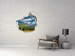 Wallmuralia.sk Diera 3D fototapety nálepka Jeseň v tatrách 125x125 cm