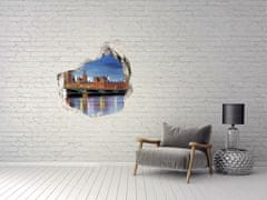 Wallmuralia.sk Diera 3D fototapety na stenu Thames london 125x125 cm