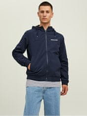 Jack&Jones Pánska bunda JJERUSH 12200208 Navy Blazer Solid (Veľkosť M)