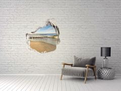 Wallmuralia.sk Diera 3D fototapety na stenu Na pláži pri baltskom mori 75x75 cm