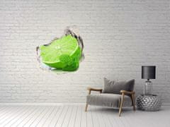 Wallmuralia.sk Diera 3D fototapety nálepka Lime ice 100x100 cm