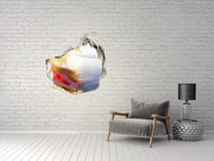 Wallmuralia.sk Diera 3D fototapety nálepka Mušle na pláži 100x100 cm