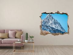 Wallmuralia.sk Díra 3D ve zdi nálepka Tatra mountains giewont 168x113 cm