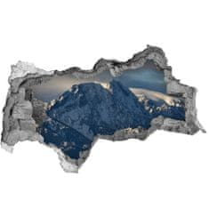 Wallmuralia.sk Diera 3D v stene na stenu Giewont zimné 115x88 cm
