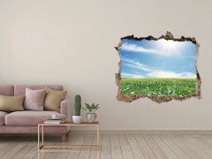 Wallmuralia.sk Nálepka fototapeta 3D výhled beton Meadow 95x64 cm