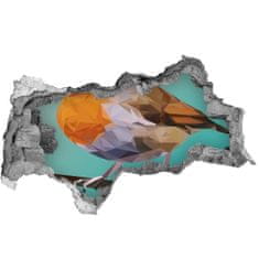 Wallmuralia.sk Diera 3D fototapeta nálepka Robin bird 150x115 cm