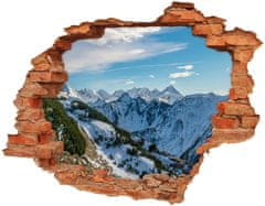 Wallmuralia.sk Diera 3D fototapeta nálepka Crown tatry 90x70 cm