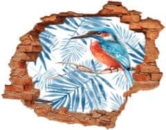 Wallmuralia.sk Diera 3D fototapeta Rastliny a bird 120x93 cm