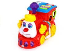Lean-toys Multifunkčná vzdelávacia lokomotíva s blokmi