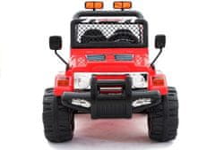 Lean-toys Autíčko na batérie Raptor 2x45 dvojmiestne Červená